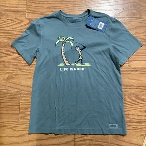 NEW Life is Good Shirt Small